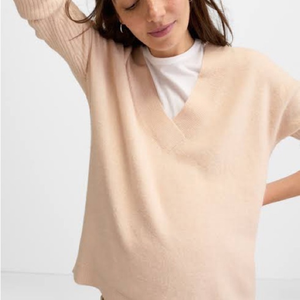 Hatch Eva V-Neck Sweater